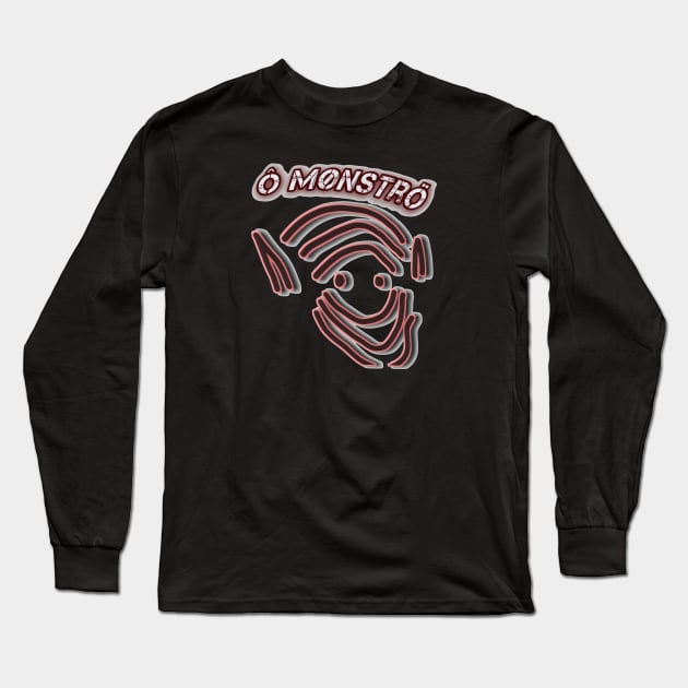 O Monstro Long Sleeve T-Shirt by Krips